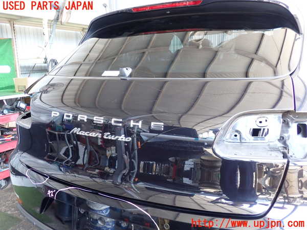 2UPJ-9242321566]ポルシェ・マカン ターボ(J1H3)バックドア リアゲート ハッチ 中古 (AGC AUTOMOTIVE M246 43R-010384)_2