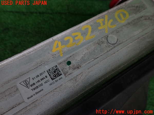 2UPJ-9242322451]ポルシェ・マカン ターボ(J1H3)インタークーラー1 中古_2