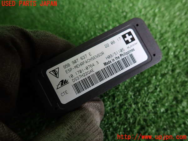 2UPJ-9242326382]ポルシェ・マカン ターボ(J1H3)センサー2 中古_3
