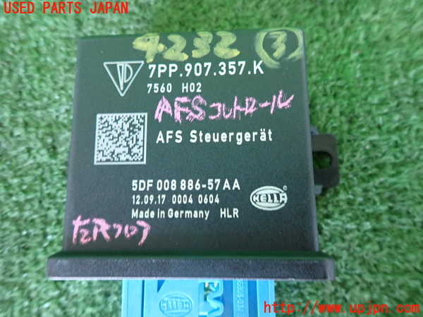 2UPJ-9242326148]ポルシェ・マカン ターボ(J1H3)コンピューター3 中古 (AFSコントロール)_3