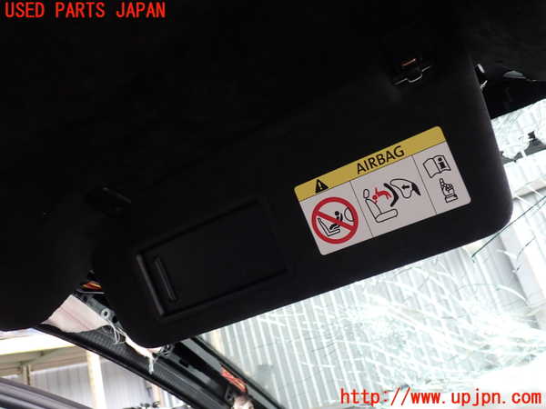 2UPJ-9242327630]ポルシェ・マカン ターボ(J1H3)室内サンバイザー左側 中古_2