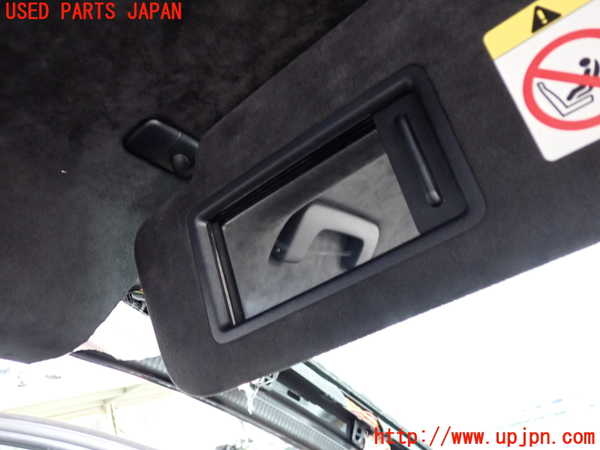 2UPJ-9242327630]ポルシェ・マカン ターボ(J1H3)室内サンバイザー左側 中古_3