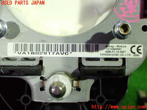 1UPJ-9242347865]ヴェルファイア(AGH30W)運転席側エアバッグカバー 中古_3