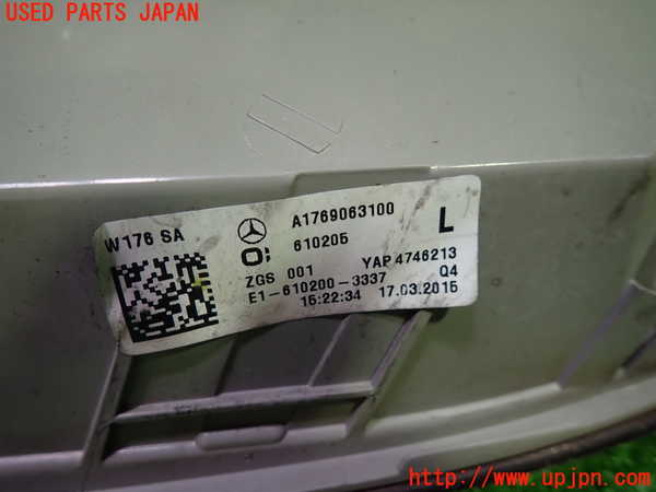1UPJ-9242351536]ベンツ A180(176042)(W176系)左テールランプ 中古_2