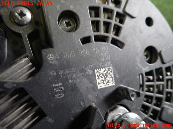 1UPJ-9242356015]ベンツ A180(176042)(W176系)オルタネーター(ダイナモ) 中古_3