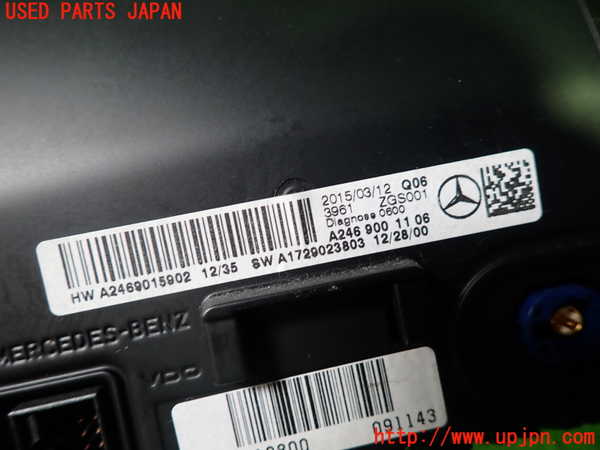 1UPJ-9242356629]ベンツ A180(176042)(W176系)モニター 中古_2