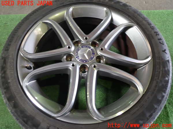 1UPJ-9242359036]ベンツ A180(176042)(W176系)タイヤ　ホイール　1本① 225/45R17 中古_2