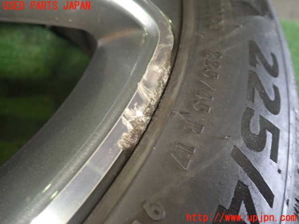 1UPJ-9242359039]ベンツ A180(176042)(W176系)タイヤ　ホイール　1本④ 225/45R17 中古_2