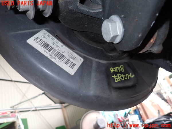 1UPJ-9242384305]BMW 435i グランクーペ(4B30)(F36)左リアナックルハブ 中古_2