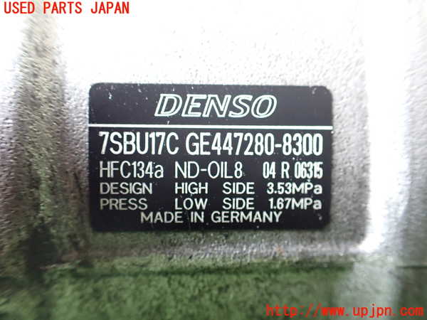 1UPJ-9242386025]BMW 435i グランクーペ(4B30)(F36)エアコンコンプレッサー 中古_4