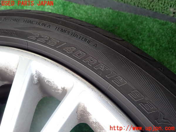 1UPJ-9242389049]BMW 435i グランクーペ(4B30)(F36)タイヤ　ホイール　1本④ 225/45RF19 中古_2