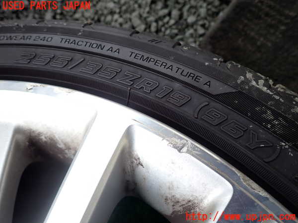 1UPJ-9242389048]BMW 435i グランクーペ(4B30)(F36)タイヤ　ホイール　1本③ 255/35ZR19 中古_2