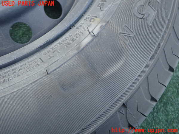 ハイエースバン200系(GDH206V)スペアタイヤ1 中古195/80R15 924281