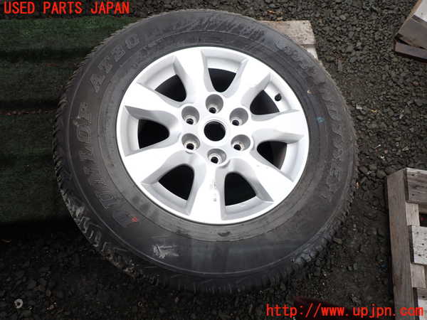 パジェロ(V98W)タイヤ ホイール 1本③ 265/65R17 中古 923712｜純正